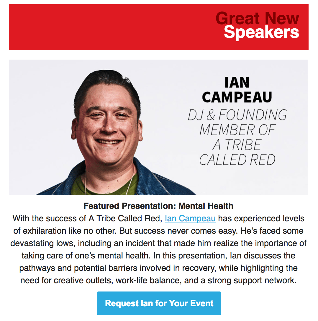 Join our Community Let's Talk Speakers National Speakers Bureau